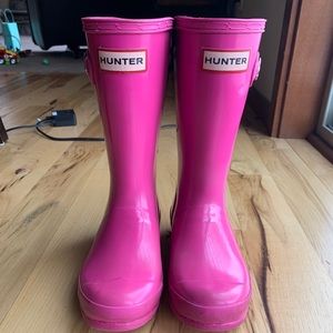 Girls youth Hunter boots